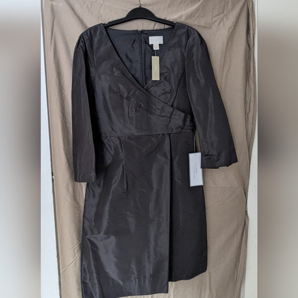 Elegant Black Wrap Dress